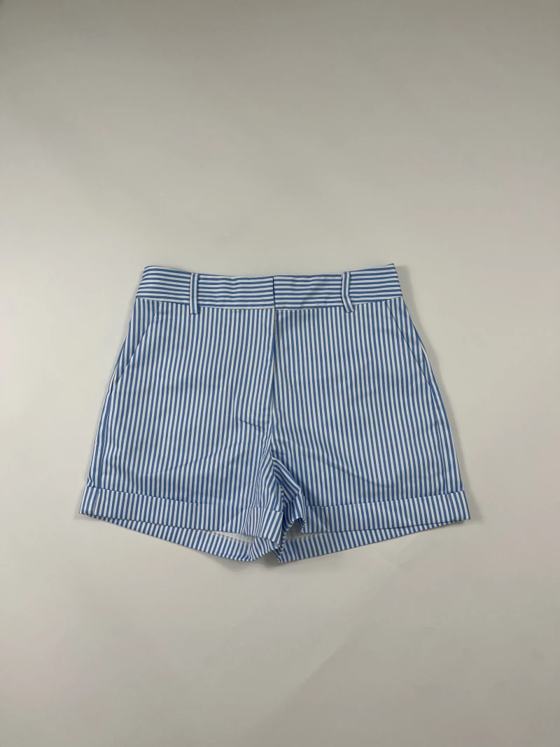 Set Chaleco y Short Rayas