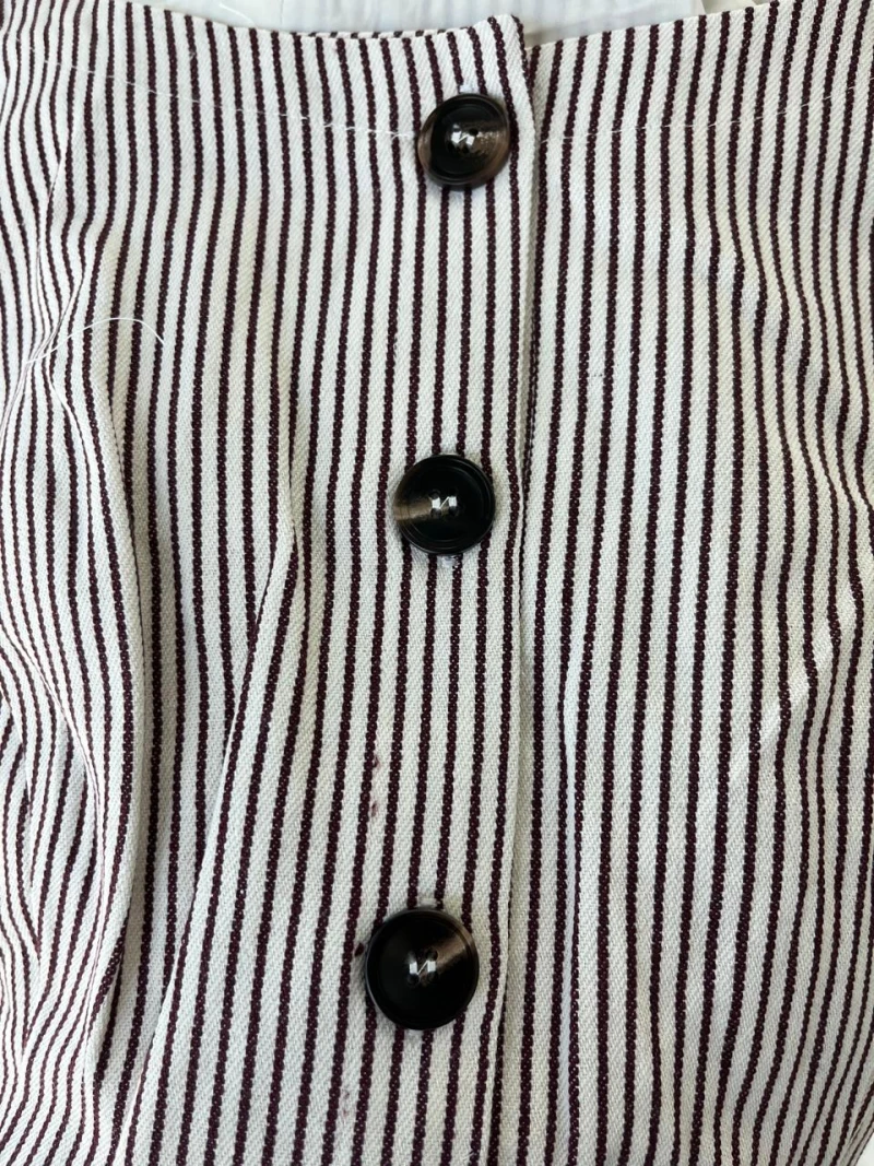 Set chaleco y pantalon rayas 