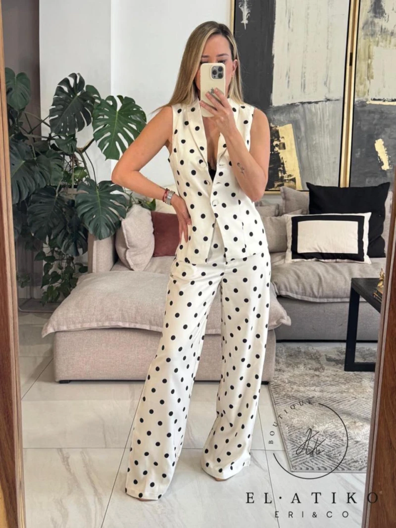 Pantalon Polka dot